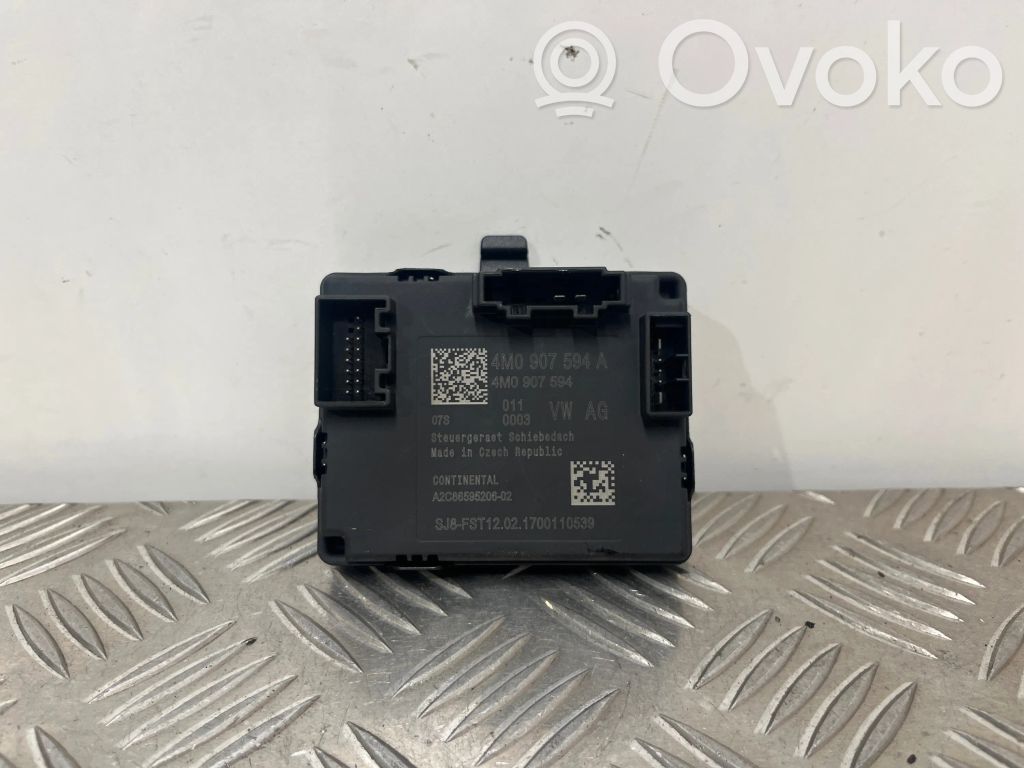 Audi A4 S4 B9 8W Unité de commande / module de toit ouvrant 