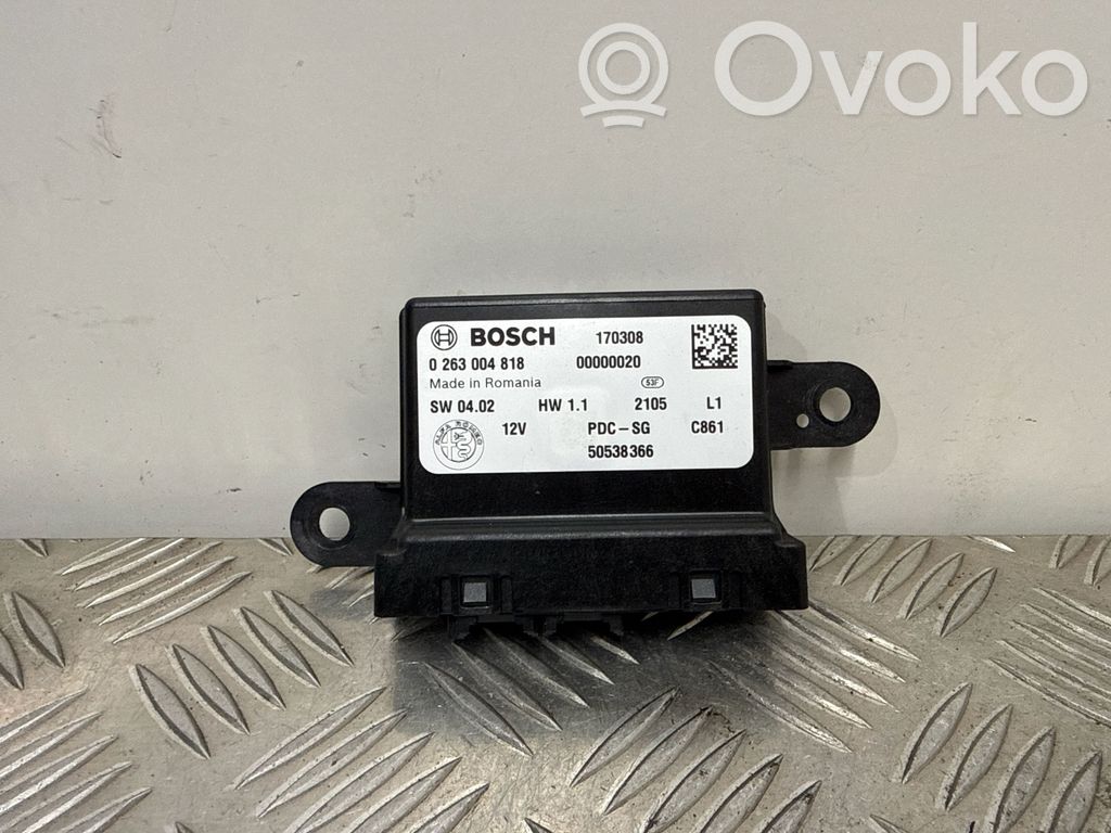 Alfa Romeo Giulia Pysäköintitutkan (PCD) ohjainlaite/moduuli 