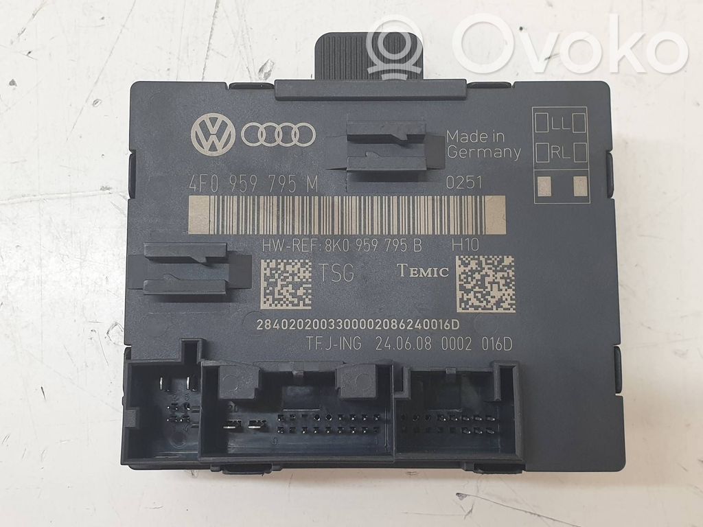 Autres unités de commande / modules   4F0959795M