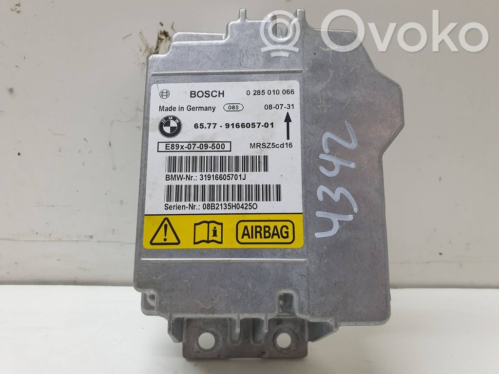 Module de contrôle airbag   0285010066,BMWSERIE1