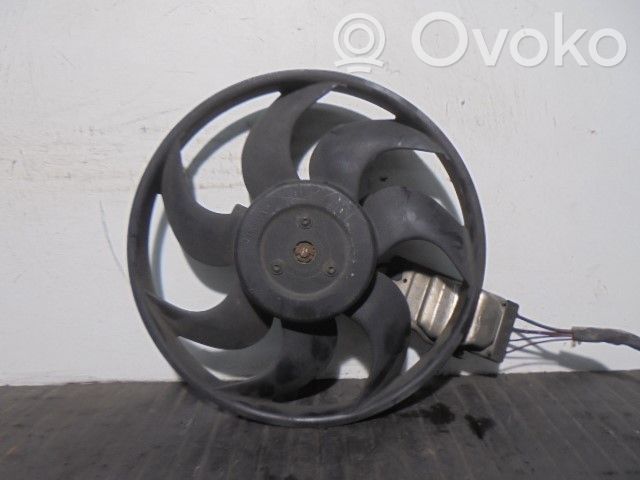 Volkswagen Touareg I Electric radiator cooling fan 