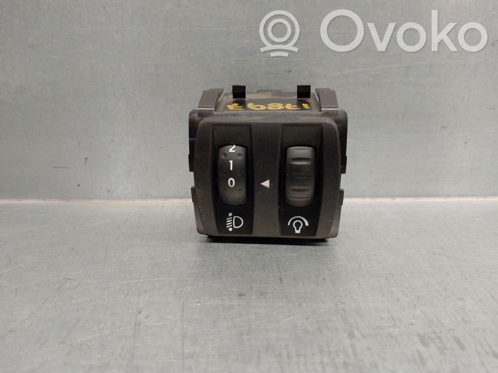 Renault Megane III Interruttore di regolazione dell’illuminazione del quadro