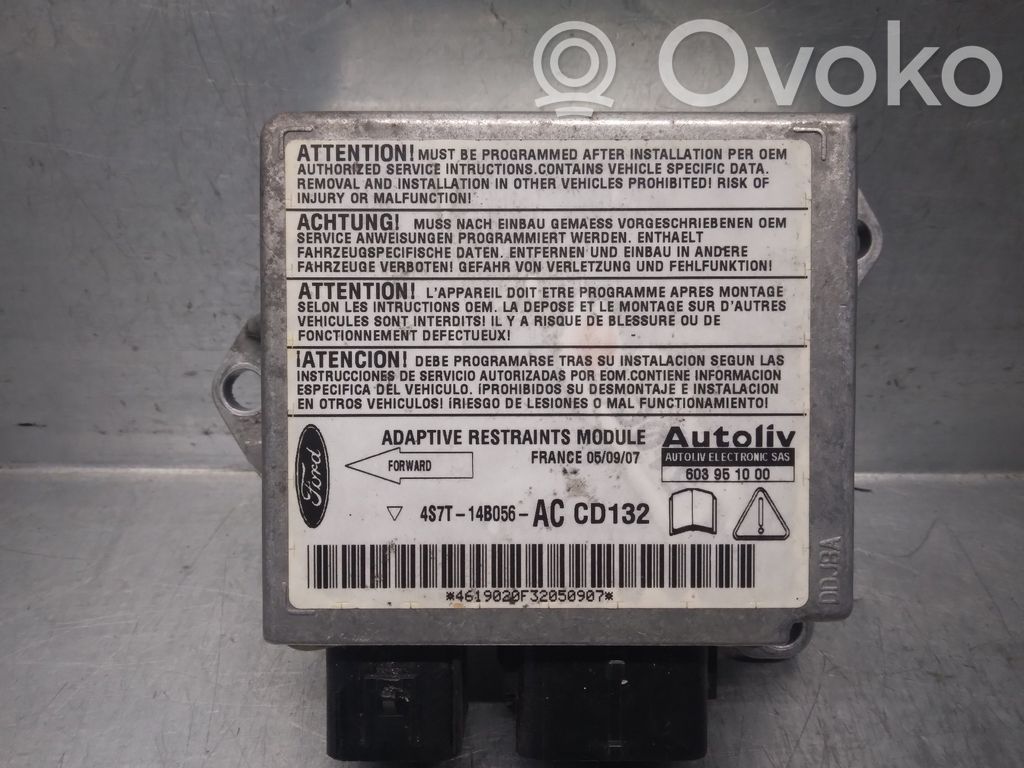 Ford Mondeo Mk III Oro pagalvių valdymo blokas 