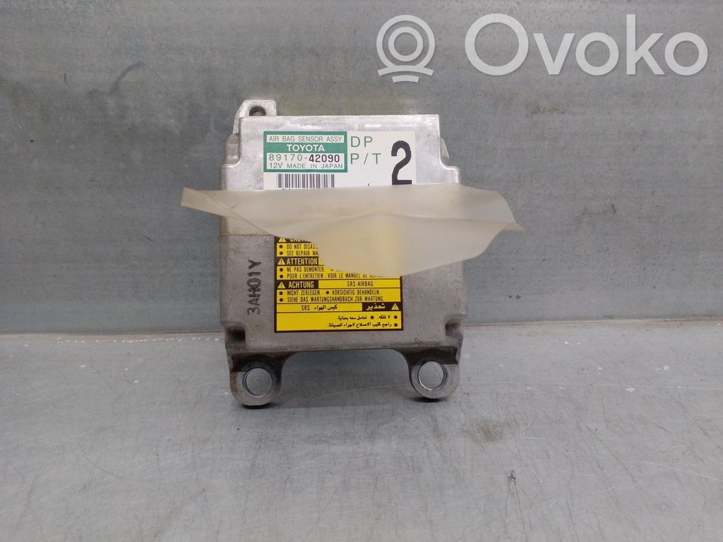 Toyota RAV 4 (XA10) Oro pagalvių valdymo blokas 
