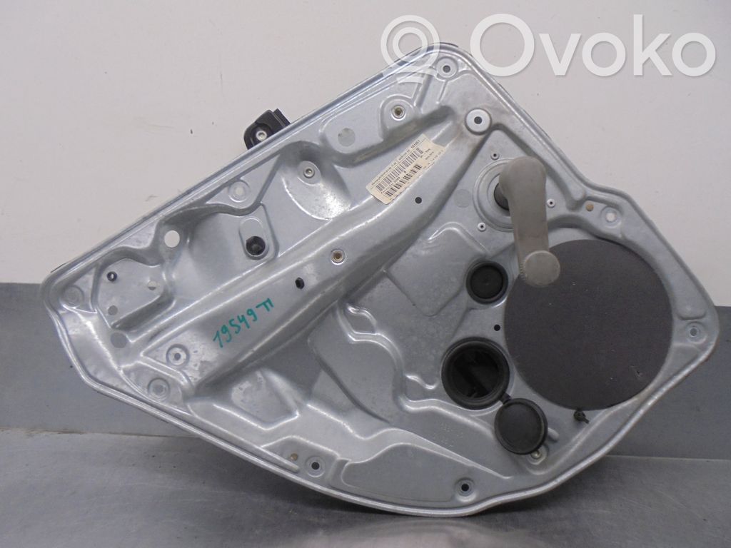 Volkswagen Golf SportWagen Fensterhebermechanismus ohne Motor Tür hinten 