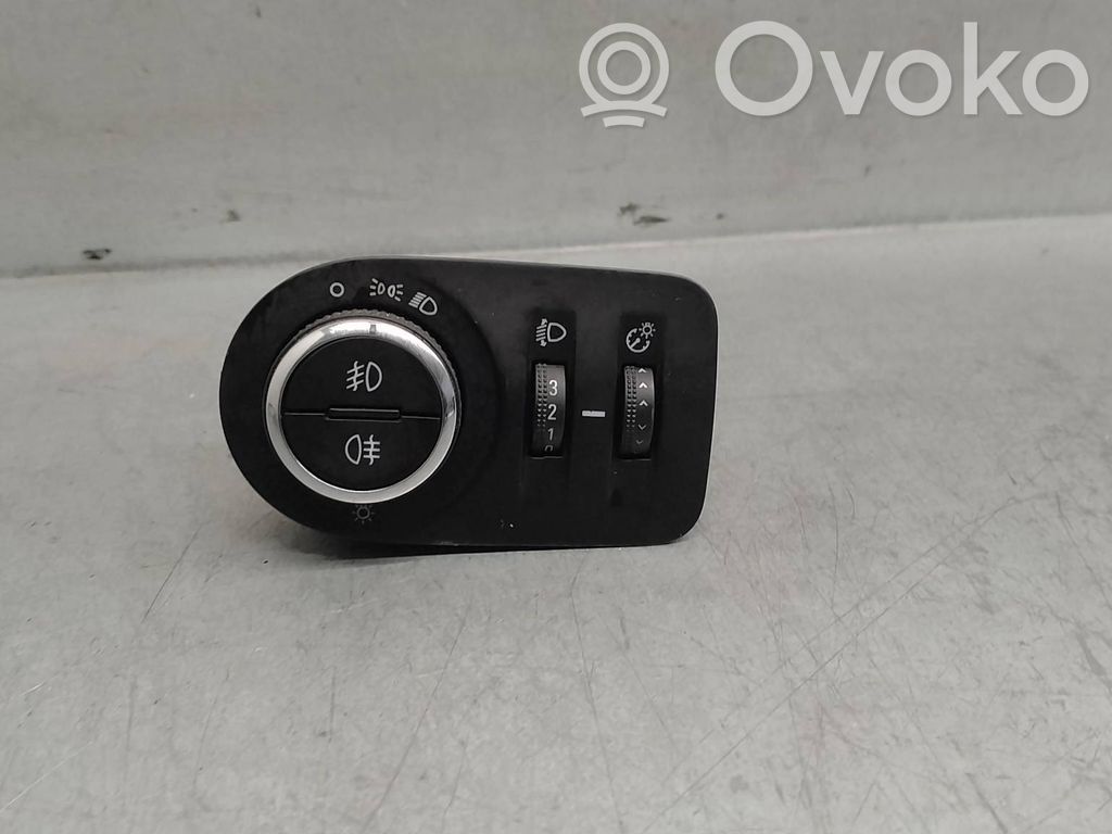 Opel Corsa E Paneļa apgaismojuma regulēšanas slēdzis 