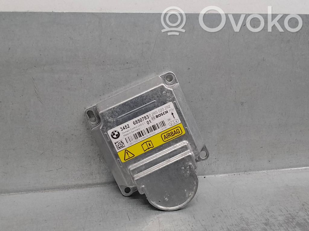 BMW 5 F10 F11 Centralina/modulo airbag 