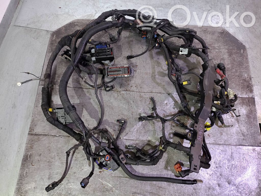 Opel Zafira C Dzinēja vadu instalācija