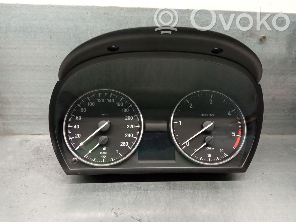BMW 3 E90 E91 Geschwindigkeitsmesser Cockpit 