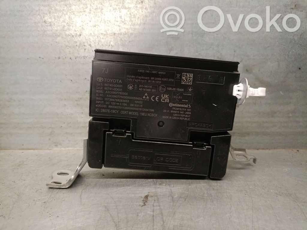 Toyota Yaris XP210 Alte unități/module de control 