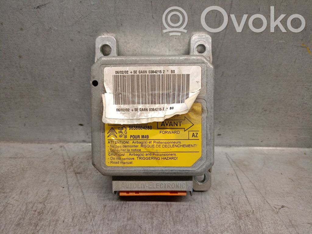Citroen Berlingo Sterownik / Moduł Airbag 