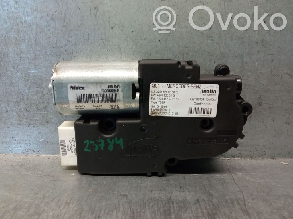 Mercedes-Benz C W204 Motor/activador 