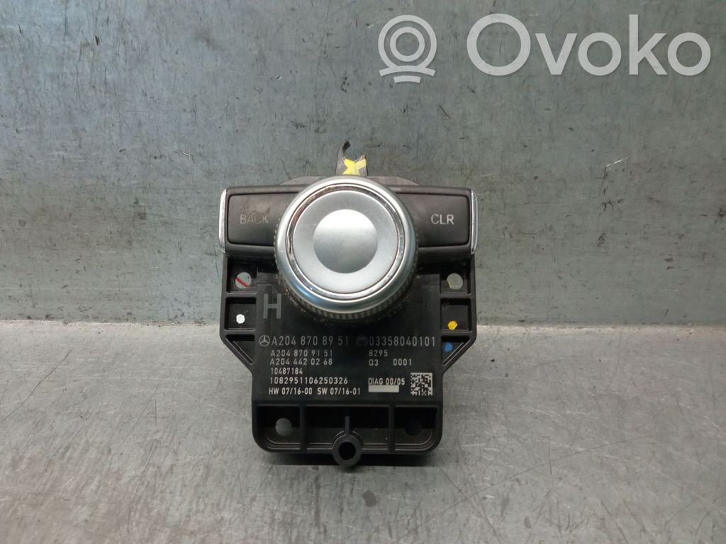 Mercedes-Benz C W204 Interruptor de control multifunción 
