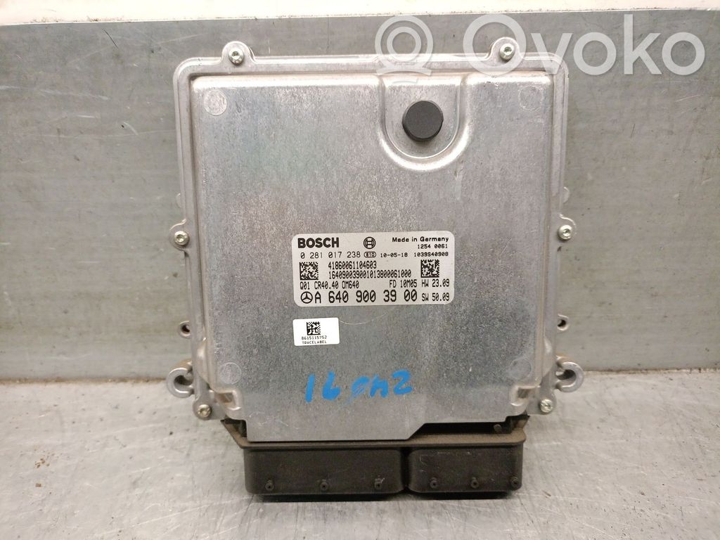 Mercedes-Benz A W169 Engine control unit/module 