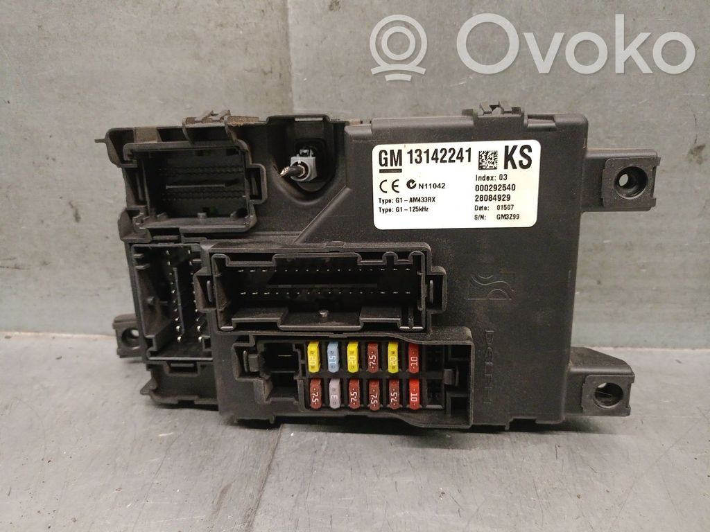 Opel Corsa D Boîte à fusibles