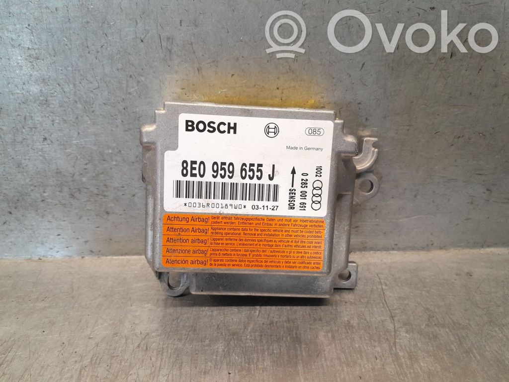 Audi A4 Allroad Gaisa spilvenu vadības bloks 