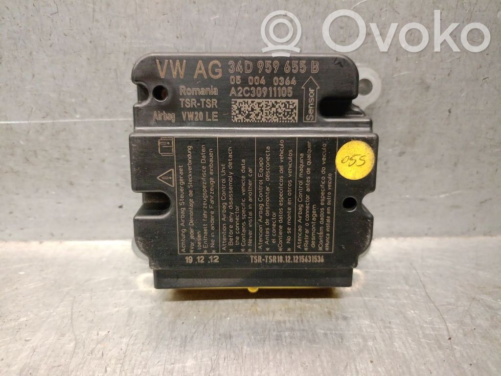 Skoda Rapid (NH) Centralina/modulo airbag