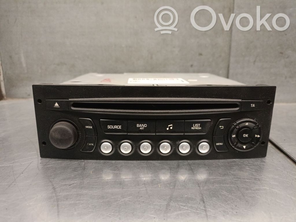 Citroen Berlingo Unidad de control de sonido audio HiFi 