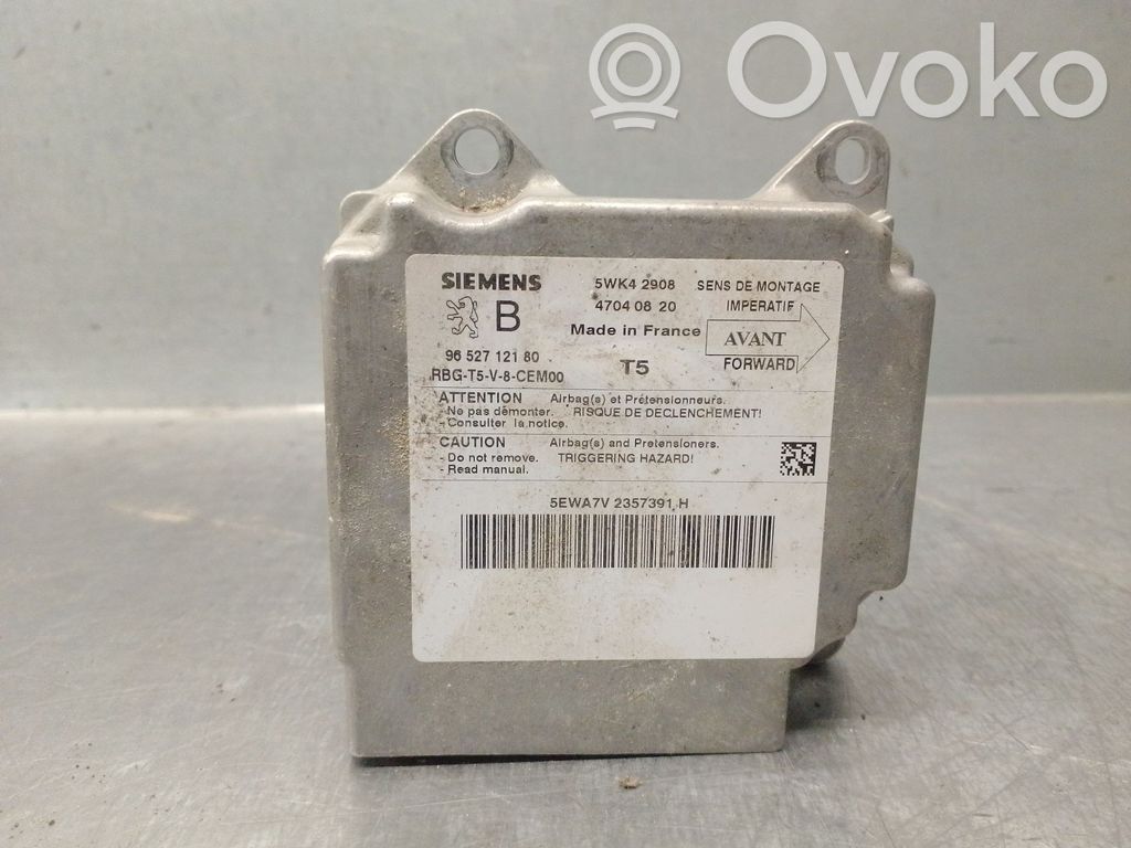 Peugeot 307 Airbag control unit/module 