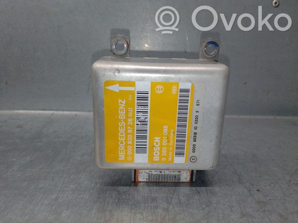 Mercedes-Benz E W210 Oro pagalvių valdymo blokas 