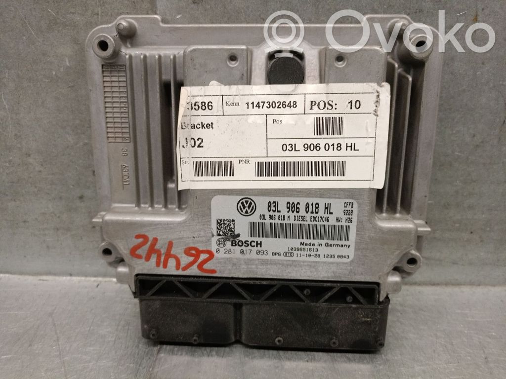 Seat Alhambra (Mk2) Sterownik / Moduł ECU 