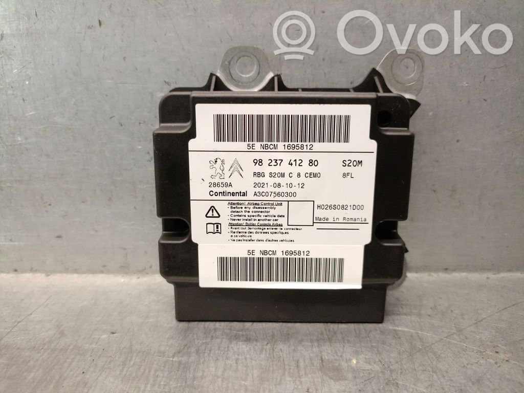 Citroen Jumpy Sterownik / Moduł Airbag 
