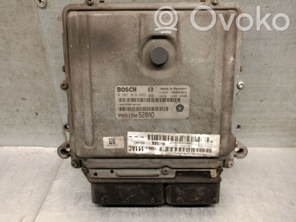 Lancia Voyager Unitate/modul de control motor 