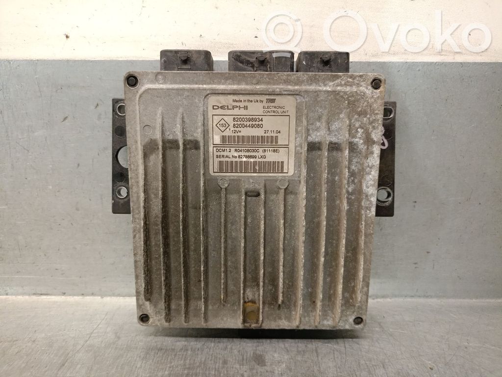 Renault Modus Dzinēja vadības bloks 