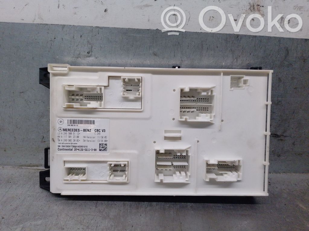 Mercedes-Benz A W176 Set scatola dei fusibili