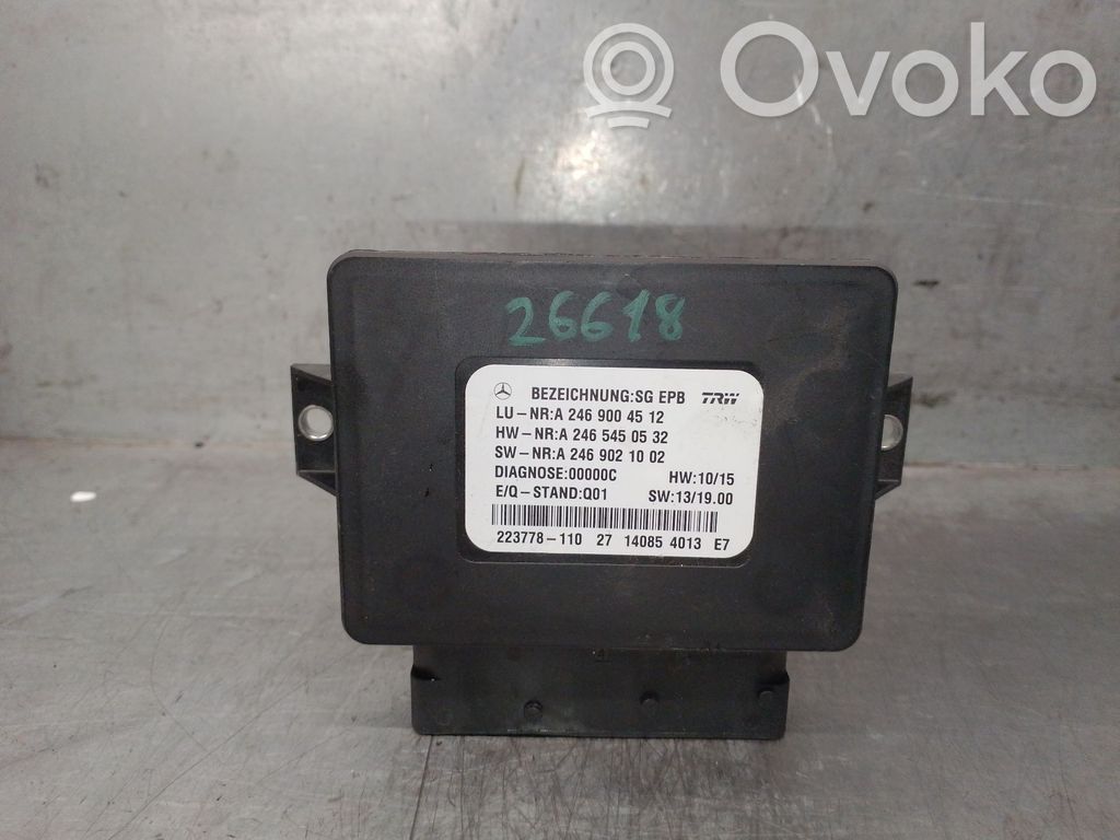 Mercedes-Benz A W176 Autres unités de commande / modules 