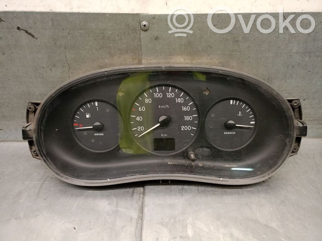 Renault Kangoo I Geschwindigkeitsmesser Cockpit