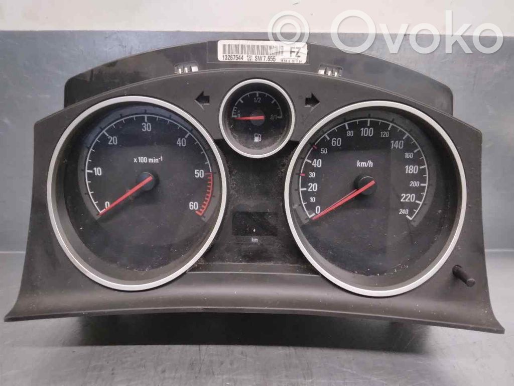 Opel Astra G Tachimetro (quadro strumenti) 