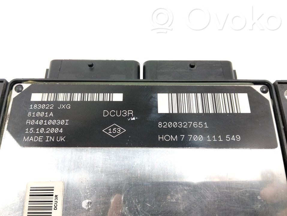 Renault Kangoo I Engine control unit/module 