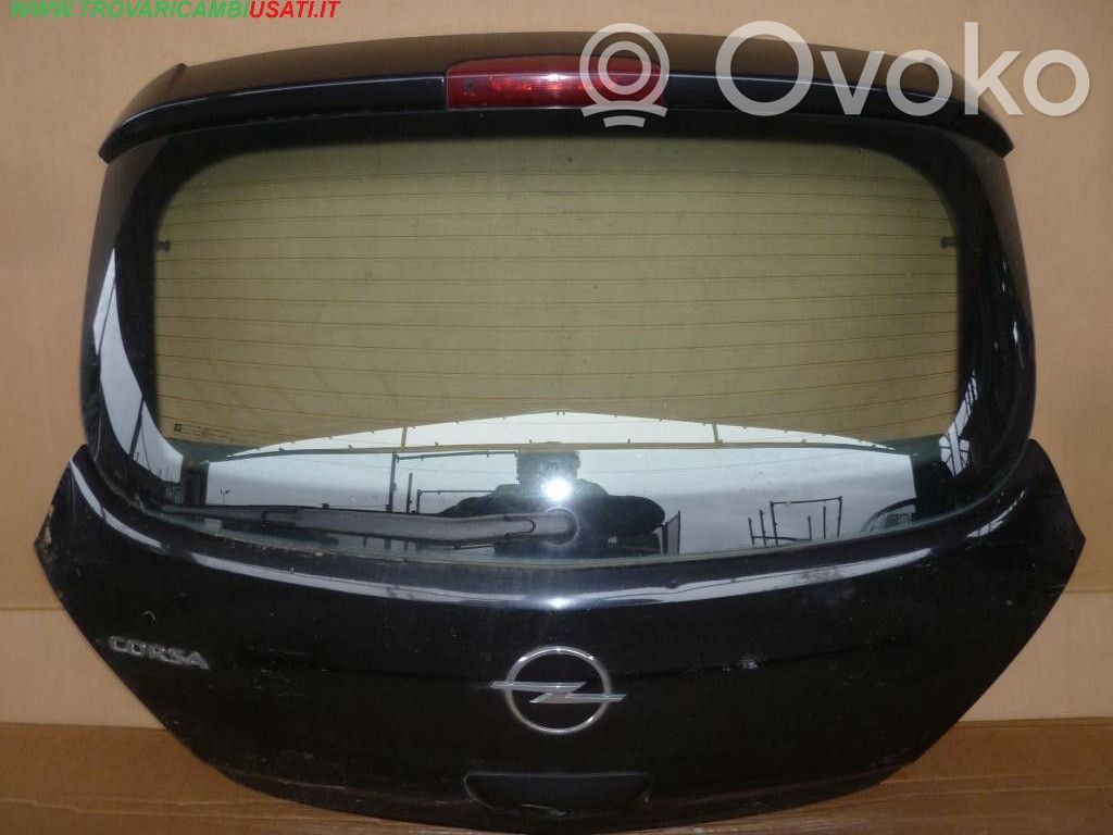 Opel Corsa D Puerta del maletero/compartimento de carga 