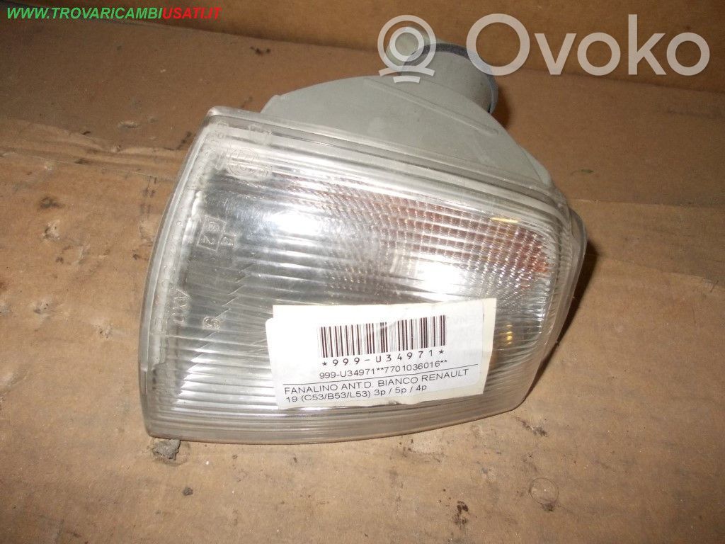 Renault 19 Front fender indicator light 