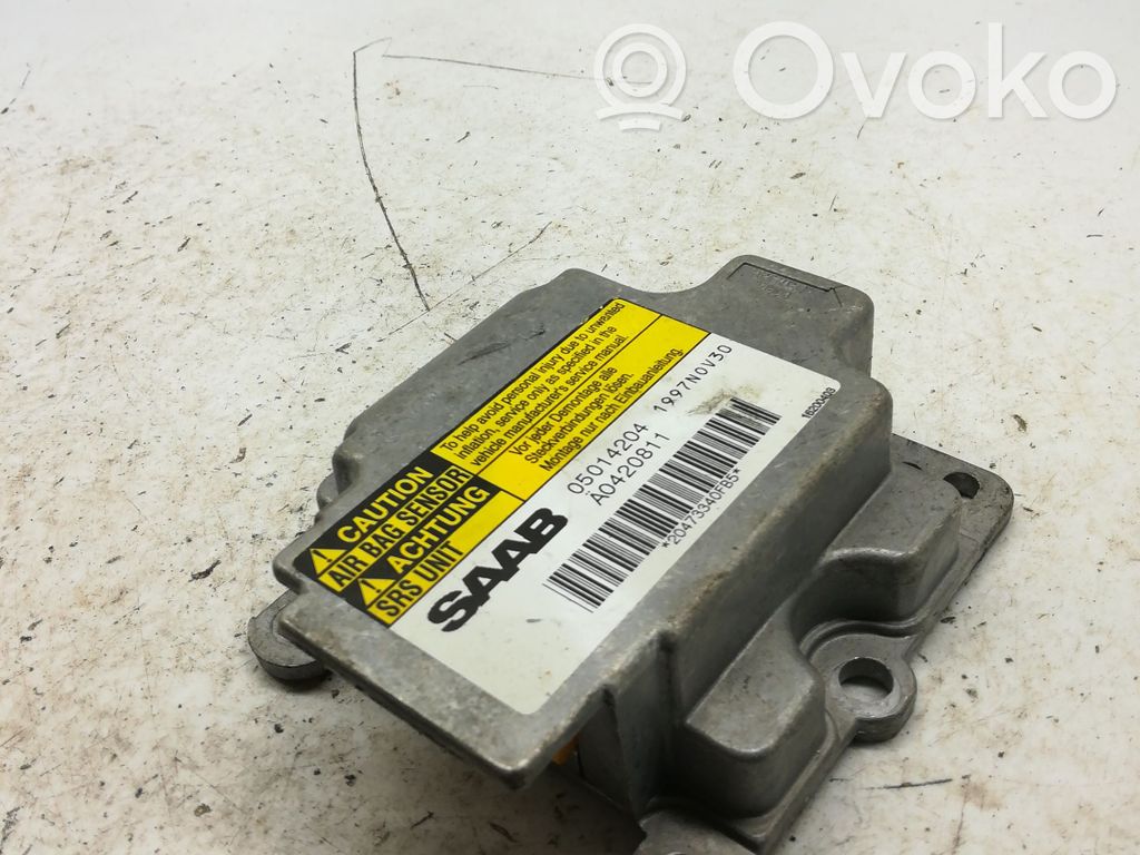 Saab 9-5 Airbag control unit/module 