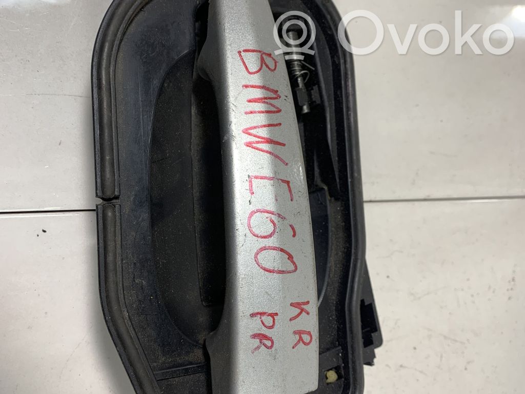 BMW 5 E60 E61 Manecilla externa puerta delantera 
