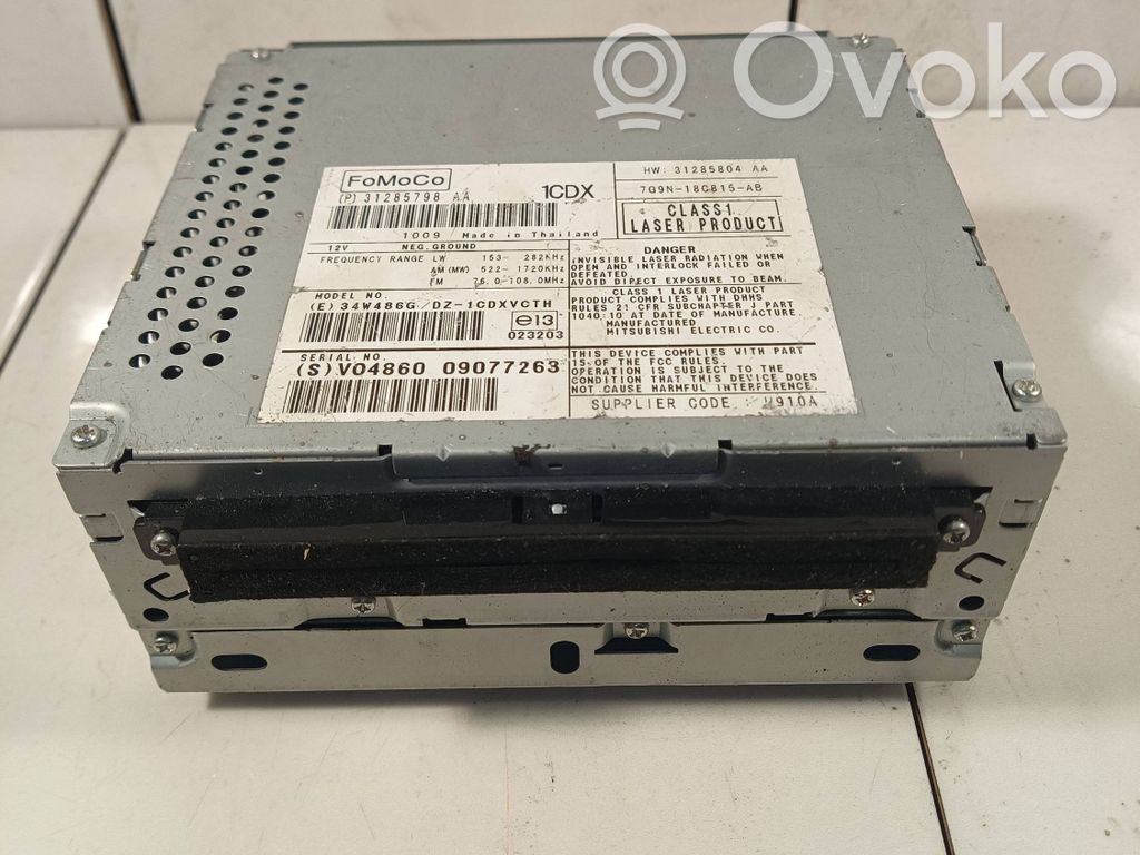 Volvo S80 Panel / Radioodtwarzacz CD/DVD/GPS 