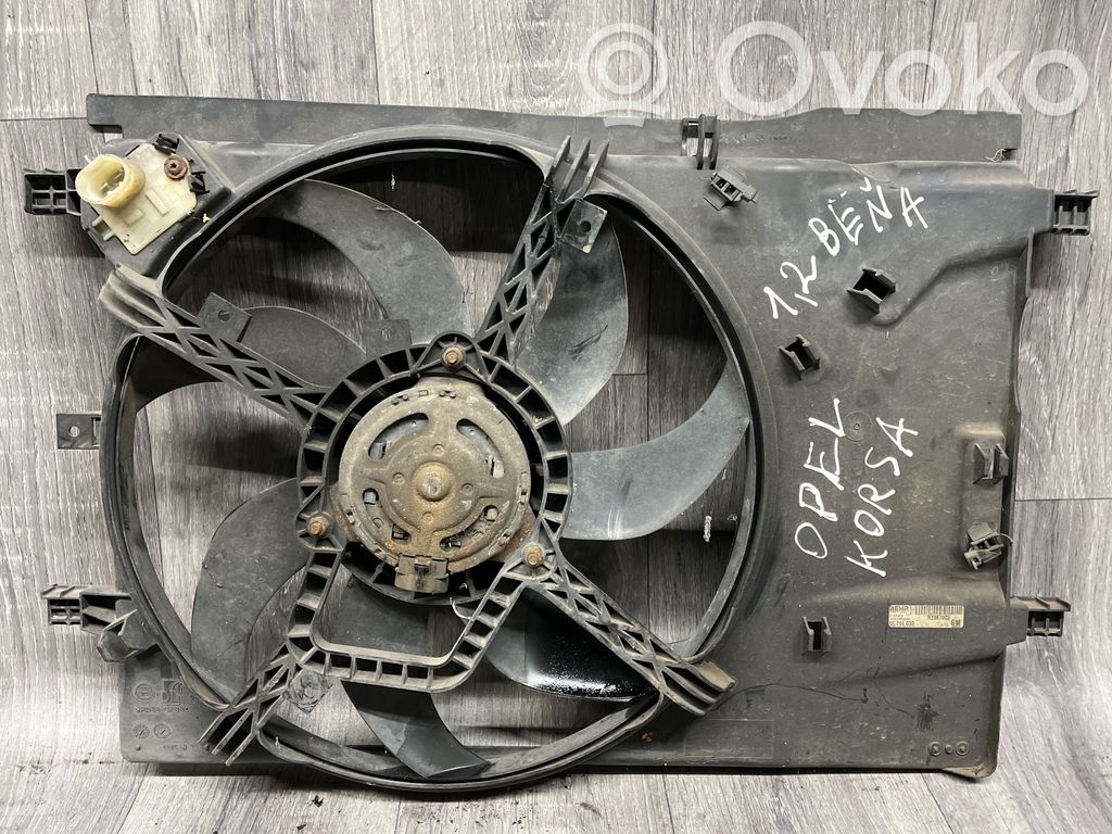 Opel Corsa D Ventilador eléctrico del radiador 