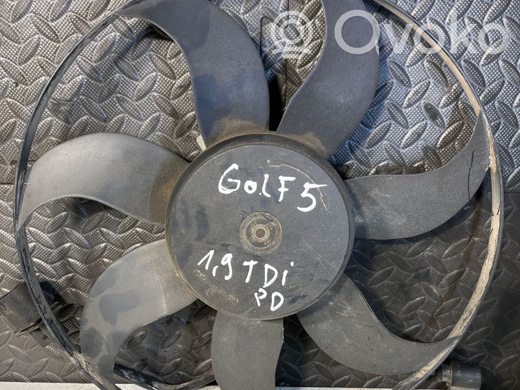 Volkswagen Golf V Elektrisks radiatoru ventilators 