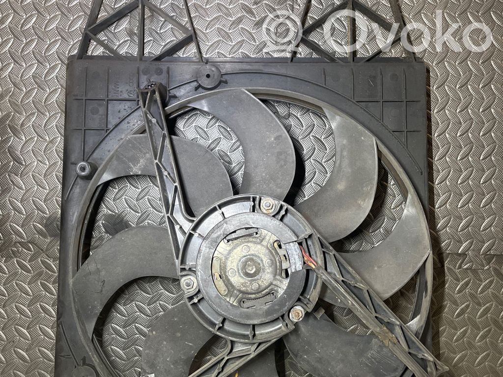 Volkswagen Polo IV 9N3 Electric radiator cooling fan 