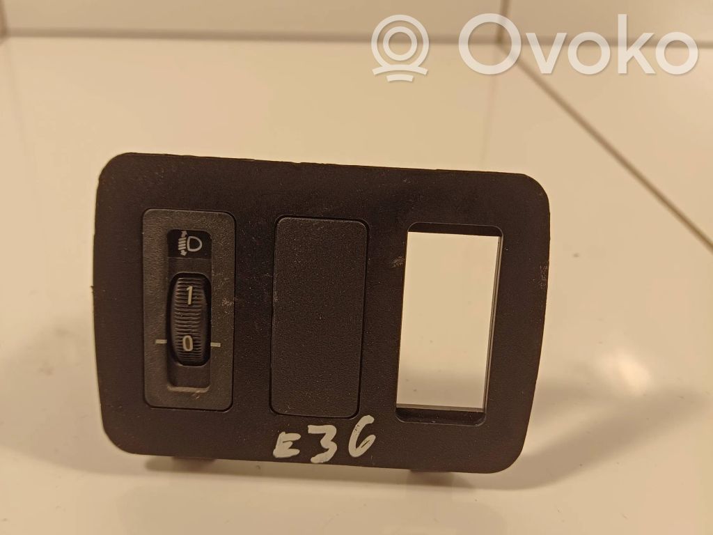 BMW 3 E36 Headlight level height control switch 