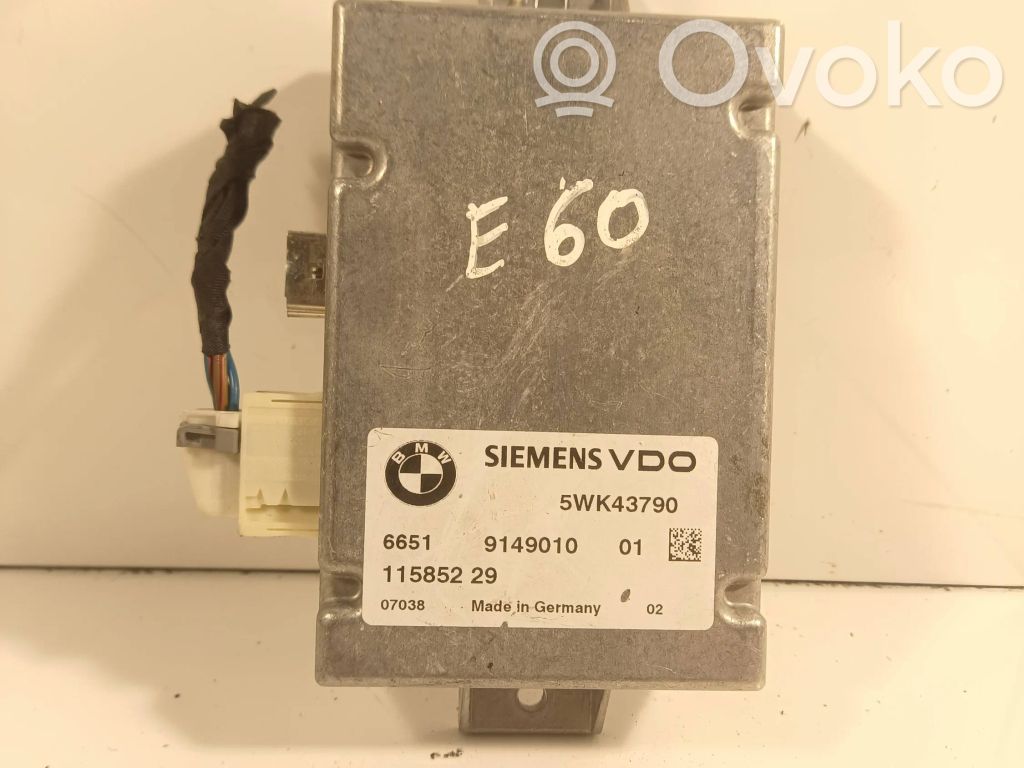 BMW 5 E60 E61 Camera control unit module 