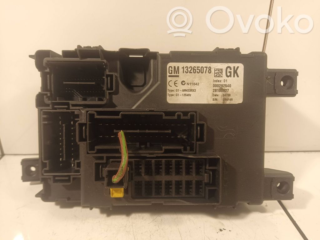 Opel Corsa D Fuse module 