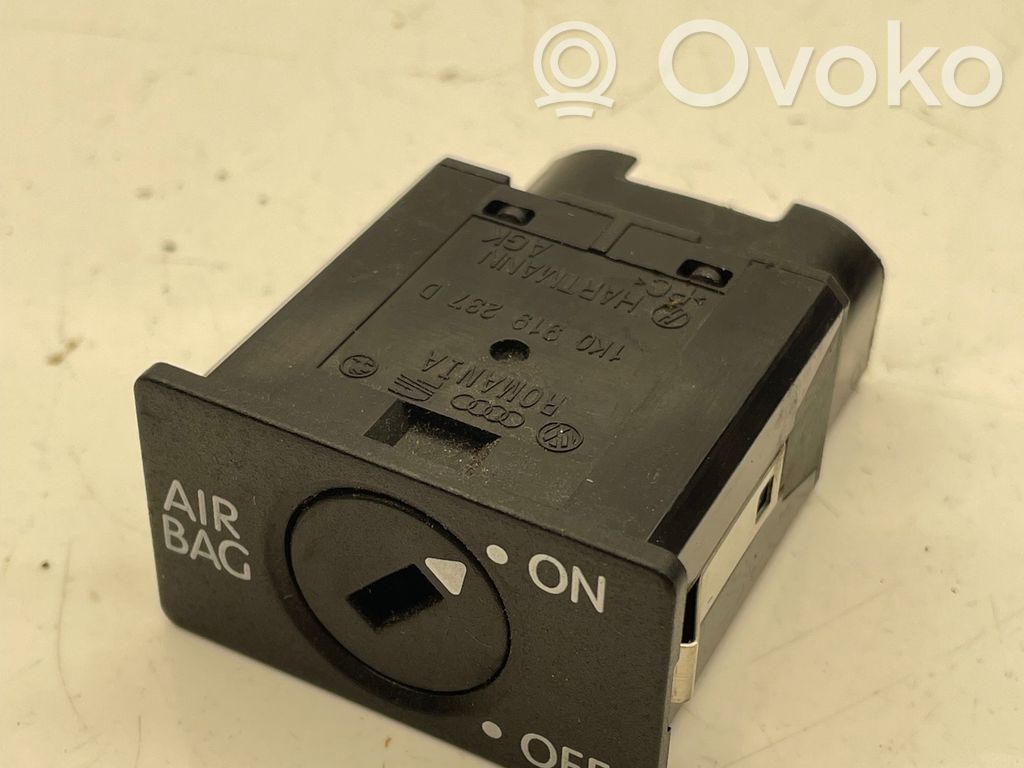 Volkswagen Transporter - Caravelle T5 Interruptor de encendido/apagado del airbag de pasajero 