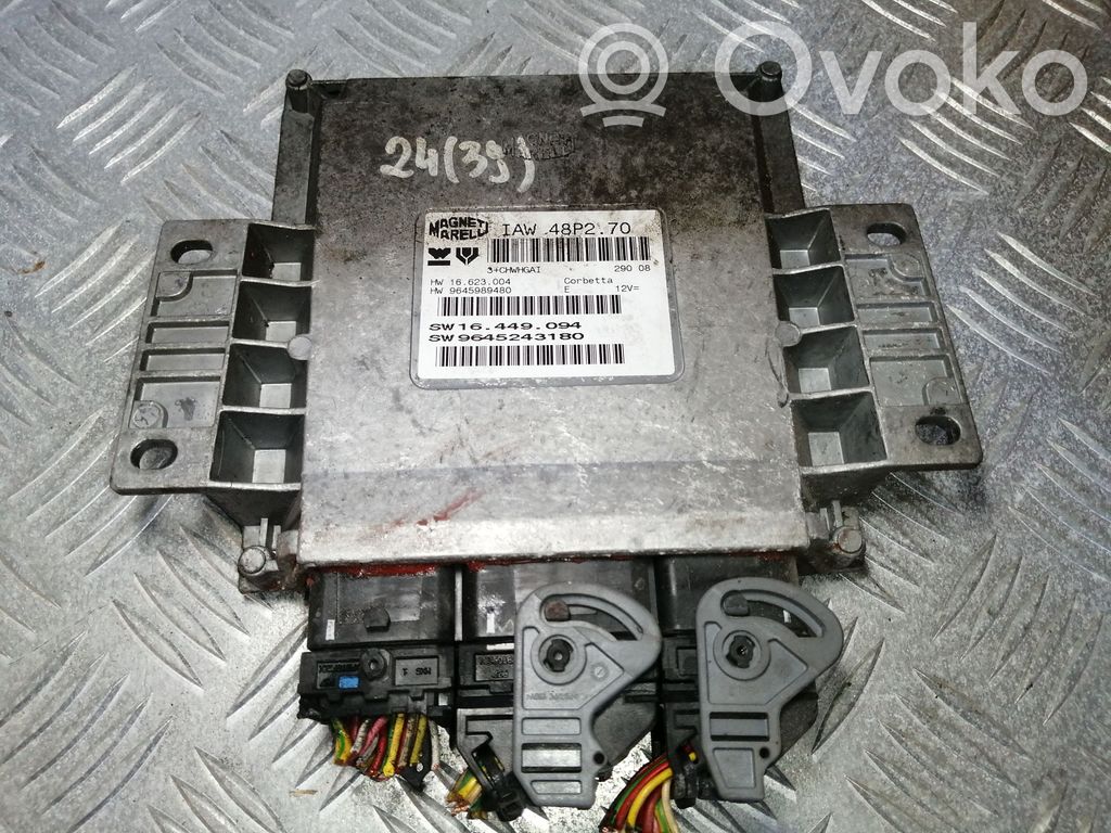 Peugeot 206 Engine control unit/module 