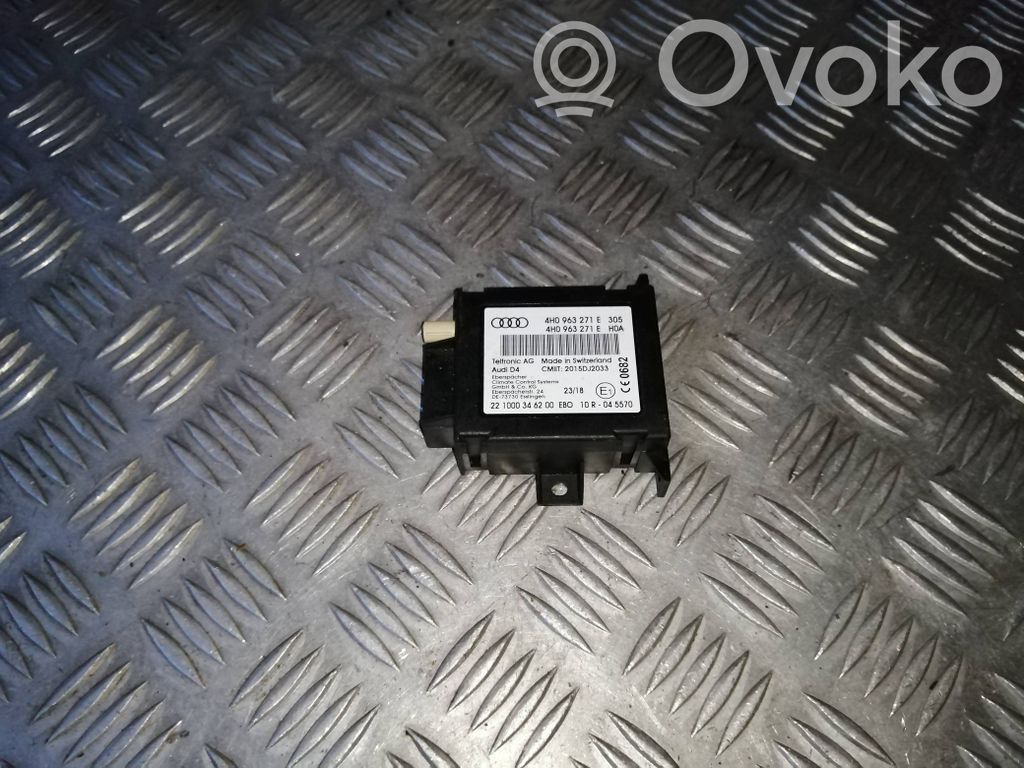 Audi A6 S6 C7 4G Auxiliary heating control unit/module 