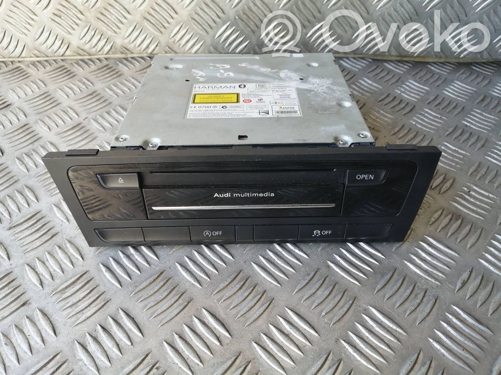 Audi A5 8T 8F Unidad delantera de radio/CD/DVD/GPS 