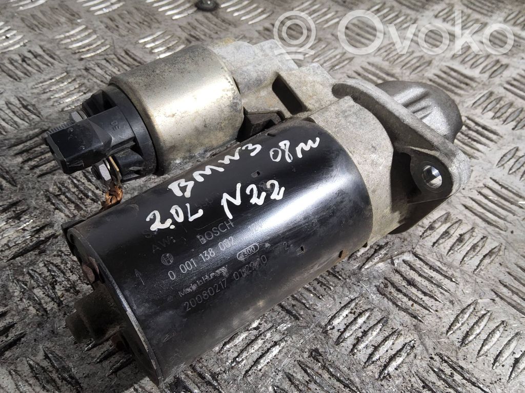 BMW 3 E90 E91 Starter motor 