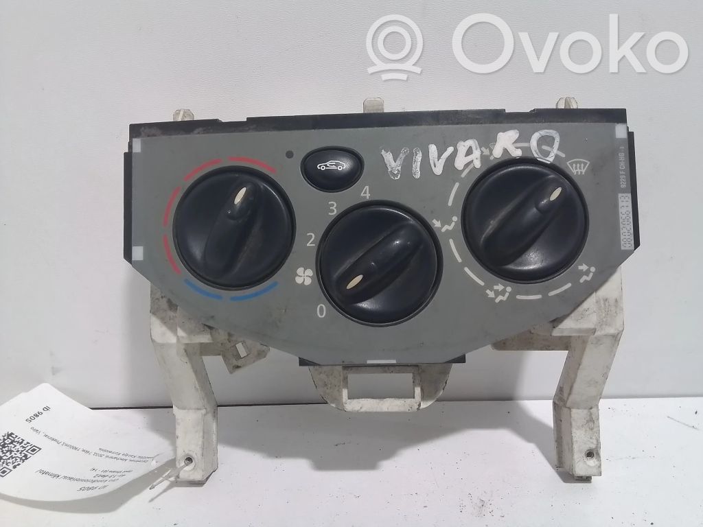 Opel Vivaro Climate control unit 